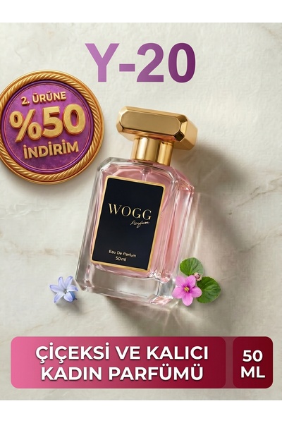 WOGG PARFÜM Y20 Lbree Women | Uzun Süre Kalıcı Kadın Parfümü | 50 ml EDP | Çi...