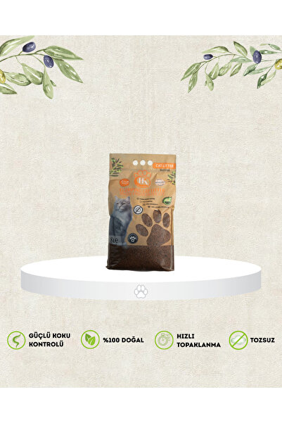 HK Cat Litter | Zeytin Çekirdeğinden Üretilen %100 Doğal Aktif Karbonlu Kedi ...