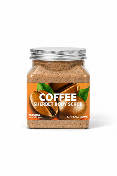 Purivo Coffee Sherbet Body Scrub Coffee Extract Body Peeling 500 ml – Purifyi...