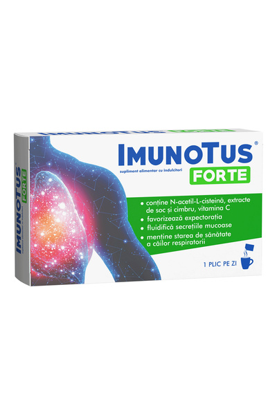 Fiterman Pharma Imunotus Forte, 10 pliculețe,
