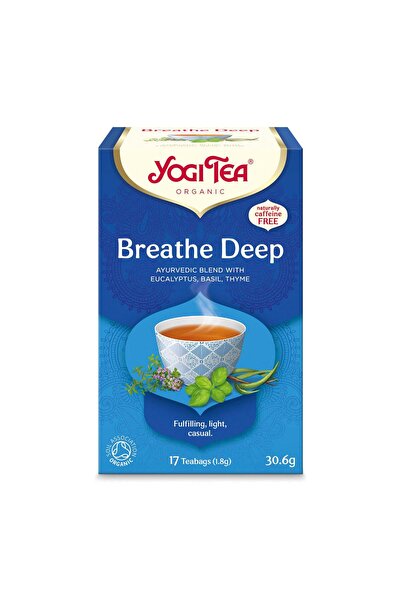 Yogi Tea Ceai Organic pentru Respirație Profundă, 17 pliculețe de ceai x 1.8g...