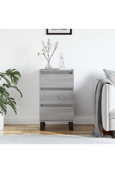 Concept Servantă, gri sonoma, 40x35x70 cm, lemn prelucrat