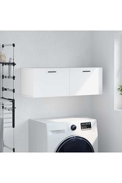Concept Dulap de perete, alb, 100x36,5x35 cm, lemn compozit