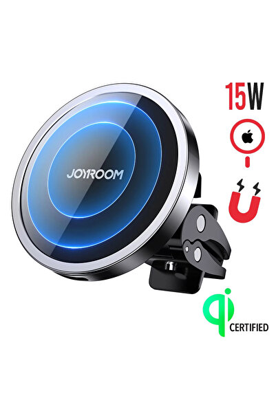 Joyroom Incarcator Auto Wireless JR-ZS240 Air Vent 15W 1.67A Negru