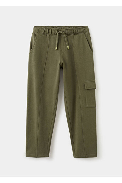 MANGO Kids Pamuklu jogger kargo pantolon