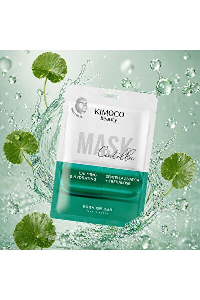 Kimoco Μάσκα Ομορφιάς Προσώπου για Λάμψη Με Centella Asiatica & Νιασιναμίδη 2...