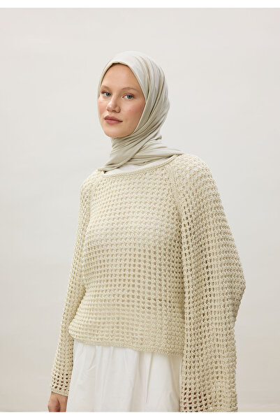 Freshscarfs Penye Şal Keten