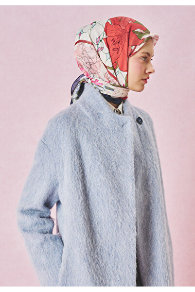 Freshscarfs Ιστορίες Αγάπης από τον Κήπο των Λεβαντών: Μοτίβο Φλος Βισκόζης Κ...