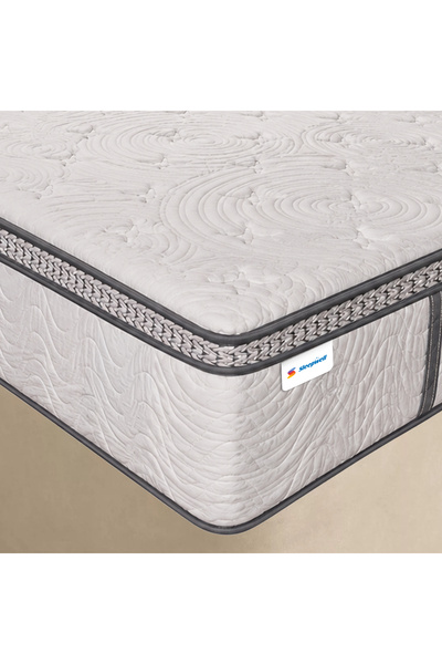 Sleepwell Executive Pocket Spring Mattress | Rebonded Foam | Queen Size 200L ...