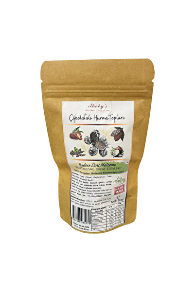 Fit Çikolatalı Hurma Topları (Diyete Uygun 90g)