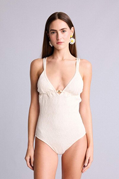 DeFacto Regular Fit Nakışlı Brode Mayo B6898AX24SM