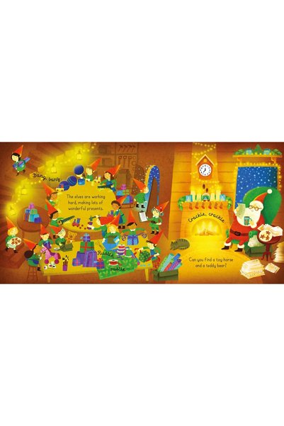 Usborne Carte pentru copii - Book & Jigsaw: Santa