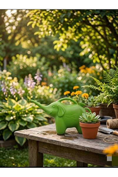 Elephant Model Flower Plant Irrigation Apparatus Flower Irrigation Container 2 liters