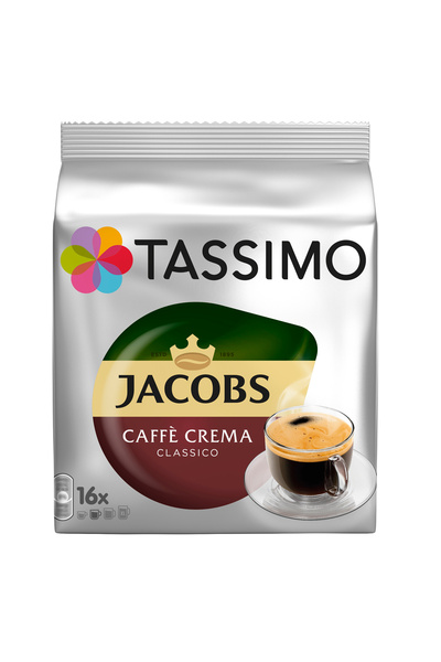 tassimo Jacobs Caf Crema Classico, 16 capsule (16 x 150 ml)