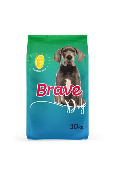 BraveDog Hrană uscată pentru câini adulți, BRAVE DOG, cu carne de vită, 10 kg