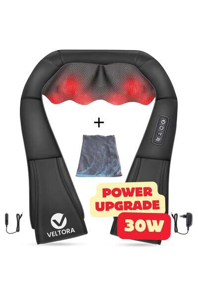 Veltora Aparat Profesional Premium Masaj Umeri 3D NeoHeat Relax, Putere 30W, ...