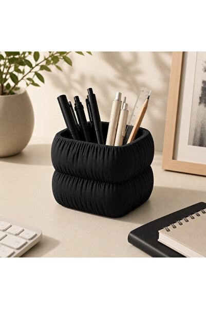 zen atelier Dekoratif Kalemlik Masaüstü Organizer Modern Ofis ve Çalışma Masa...