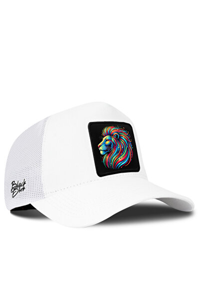 BlackBörk Bela kamiondžija kapa sa logotipom lava