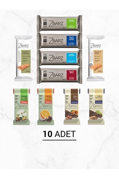 Zbarz Protein & Oat Bar Introduction Box |   Mixed 10 Pieces
