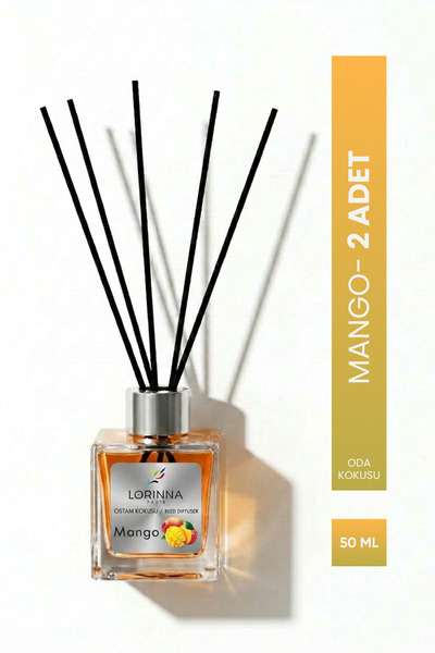 Lorinna Paris Mango Çubuklu Oda Kokusu Seti 2x50 ml