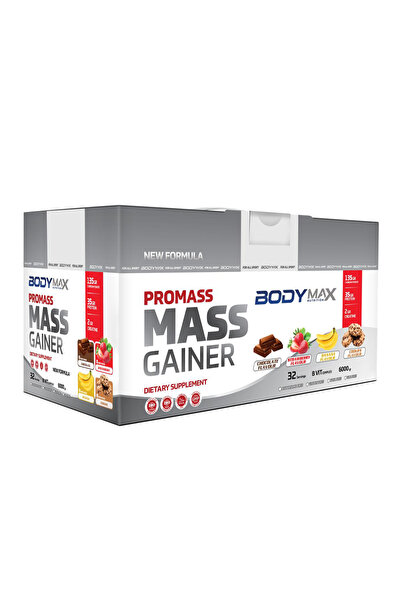 BODYMAX Promass Mass Gainer 6000gr Mix Aroma Karbonhidrat Tozu Weight Gainer ...
