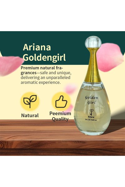 ARIANA TG040 Golden Girl 100ml 3.4FL.OZ Brand Series EAU DE PARFUM Perfume
