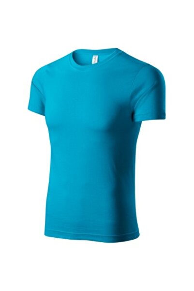 Malfini Tricou unisex, Paint P73, XL Turcoaz