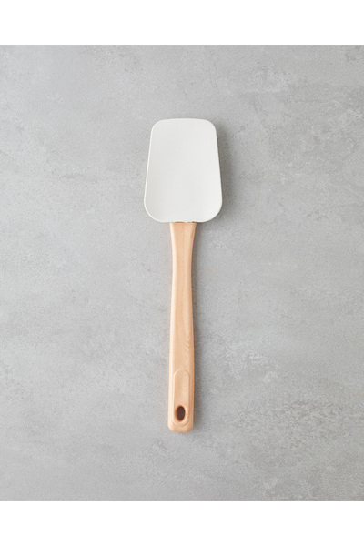 English Home Eddy Silikon Spatula 28 cm Açık Bej
