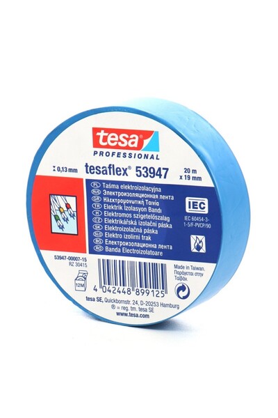 Tesa Insulating Adhesive Tape 20m*19mm Blue