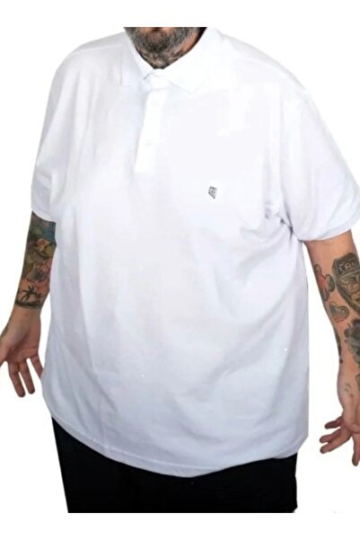 cusseli Battal Size Men's Tshirt Polo Collar Embroidered Classic Pique 20553 ...