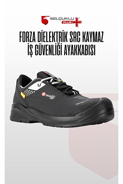 SİXTON Forza Dielektrik 43452-07L Mikrofiber Süet Fiber Burunlu SRC S3 İş Güv...