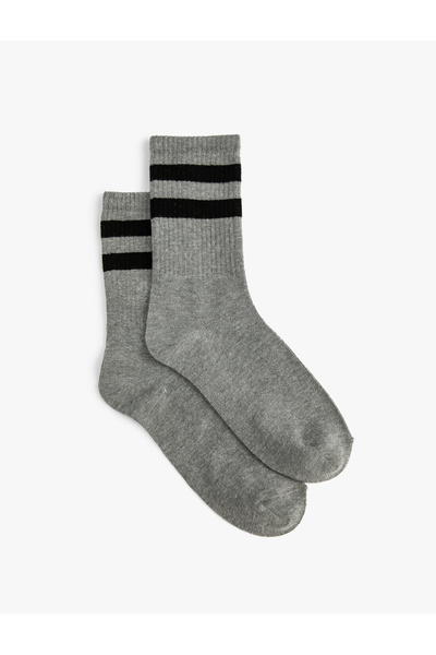 Koton Socket Socks Stripe Patterned