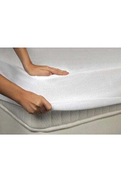 Özdilek Fitted Liquid-Repellent Cotton Double Size Liquid-Proof Towel Mattres...