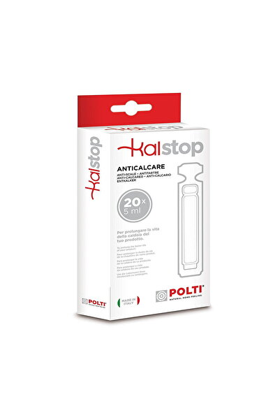 Polti Soluție anticalcar KalStop, netoxică, 20 x 5 ml