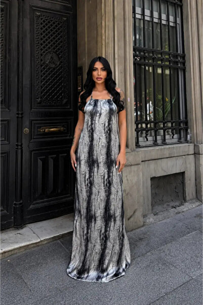 Cool & Sexy Halter Neck Back Low Cut Designer Dress
