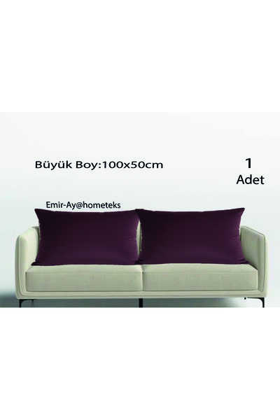 Emir-Ay@hometeks Kırlent Kılıfı ,Yastık Kılıfı ( Leke Tutmayan Silinebilir Ka...