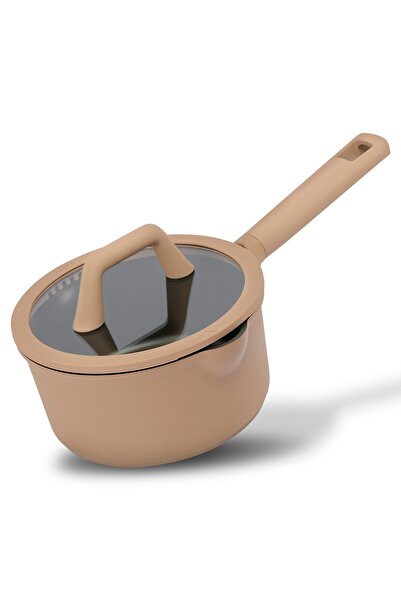 CAROTE 1.9 Litre Nonstick Saucepan with Strainer Lid, PFAS & PFOA Free Health...