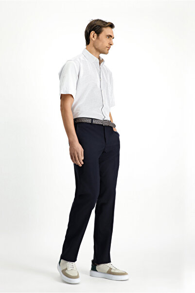 Kiğılı 6 Drop Regular Fit Standart Kesim Yünlü Klasik Kumaş Pantolon