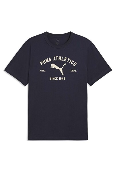 Puma Class Graphic Tee 692226 T-Shirt Men's T-Shirt Dark Blue