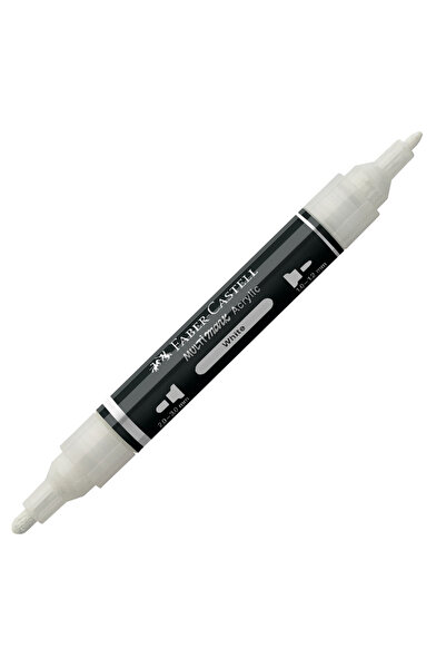 Faber Castell Acrylic Marker Multimark Color 101 White Faber-Castell