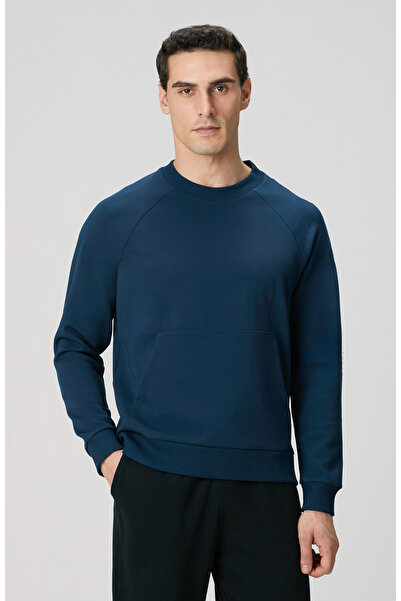 Network İndigo Kanguru Cepli Sweatshirt