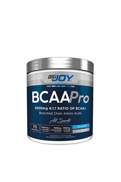 Bigjoy Bcaapro Bcaa Unflavored 420 g 4:1:1 70 Servings Amino Acid