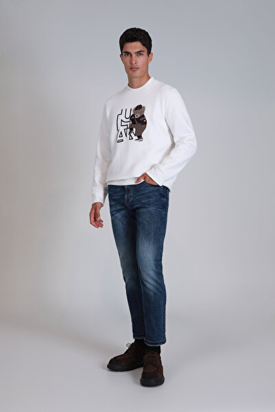 Lufian Bert Smart Jean muške pantalone Slim fit plave