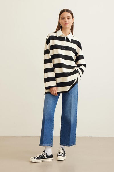 Manuka STRAIGHT LEG IRON MARKS JEANS BLUE