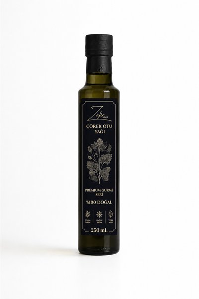 zafirnatural 4'lü Gurme Yağ Seti - YENİ SERİ (Çörek Otu, Susam, Keten Tohumu, Kabak Çekirdeği) 250ml x 4