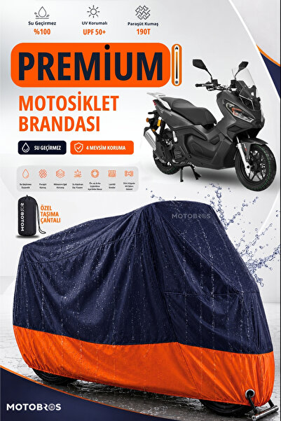 Motobros Motorcycle Rks Newlight Luxury Premium Parachute Fabric Tarpaulin Wa...