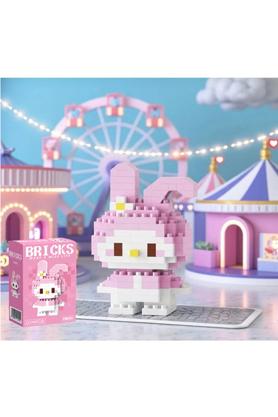 Bricks make a wise life | Pinkyday | My Melody – Sürpriz Hediyeli 3D Yapboz M...