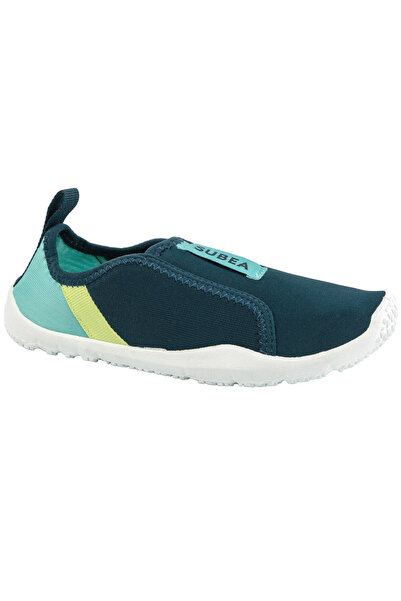 Decathlon Subea dečije morske cipele - tamnoplave / žute aqua cipele model 120