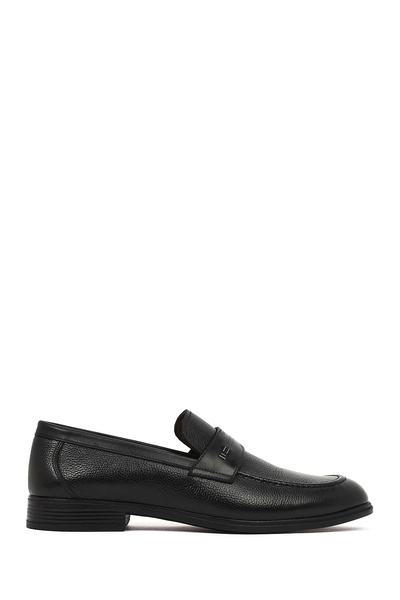 Derimod Loafer clasic din piele neagră pentru bărbați 26SFD6015FT
