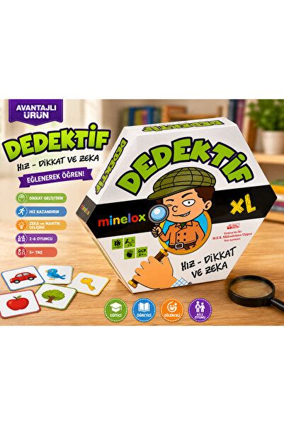 TRUVA Dedektif XL Dikkat Geliştirici Zeka Kutu Oyunu